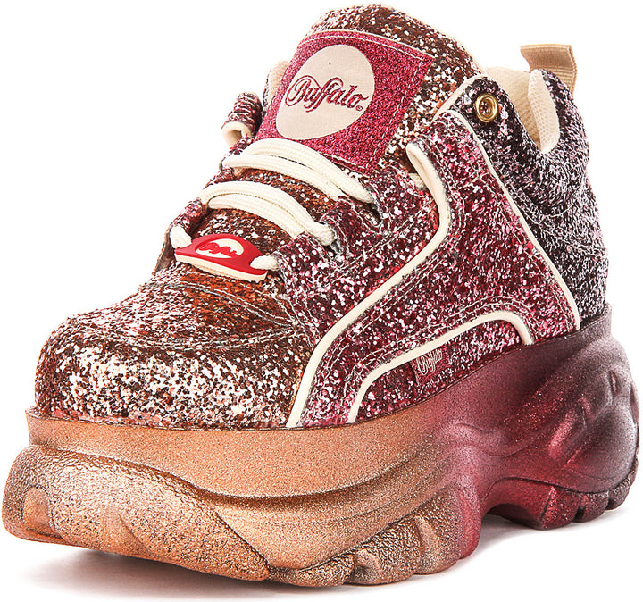 Buffalo 1339-14 In Pink Glitter For Women