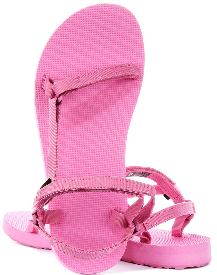 Teva Orginal Universal Slim In Pink For Women