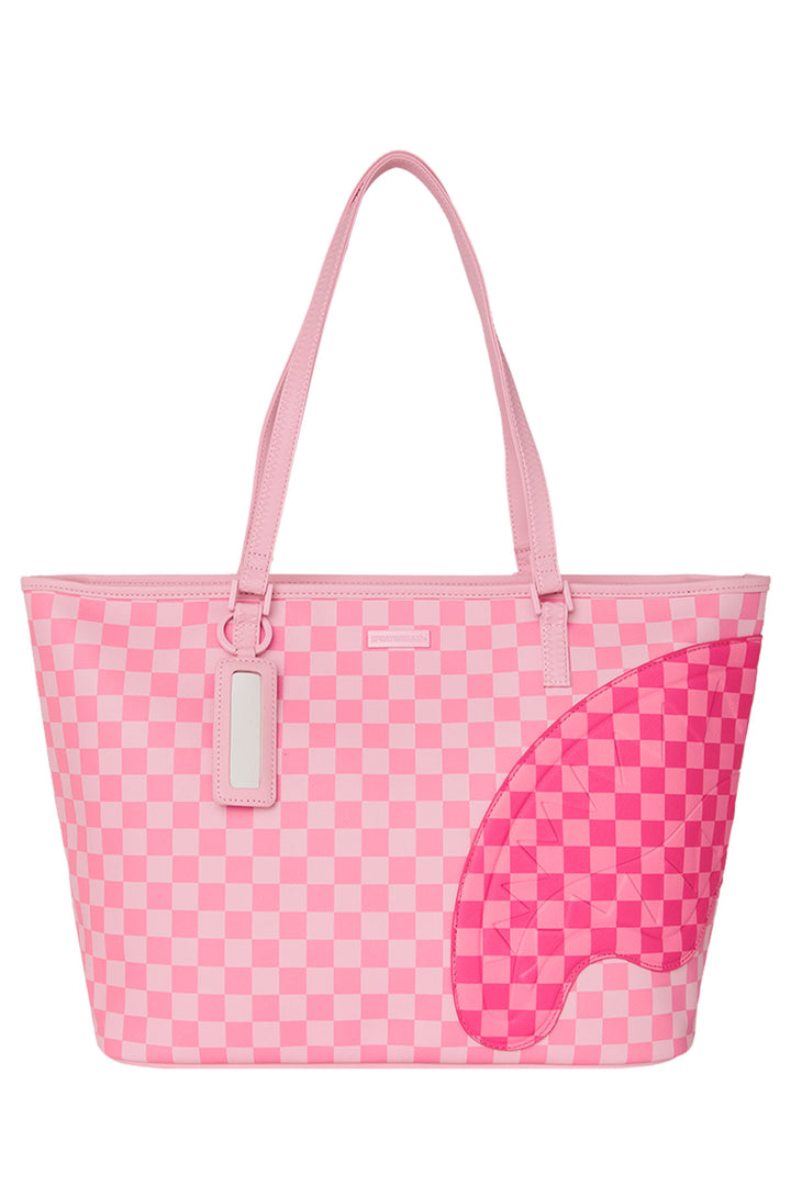 Sprayground Sugar Drip Candy Bite Tote In Pink