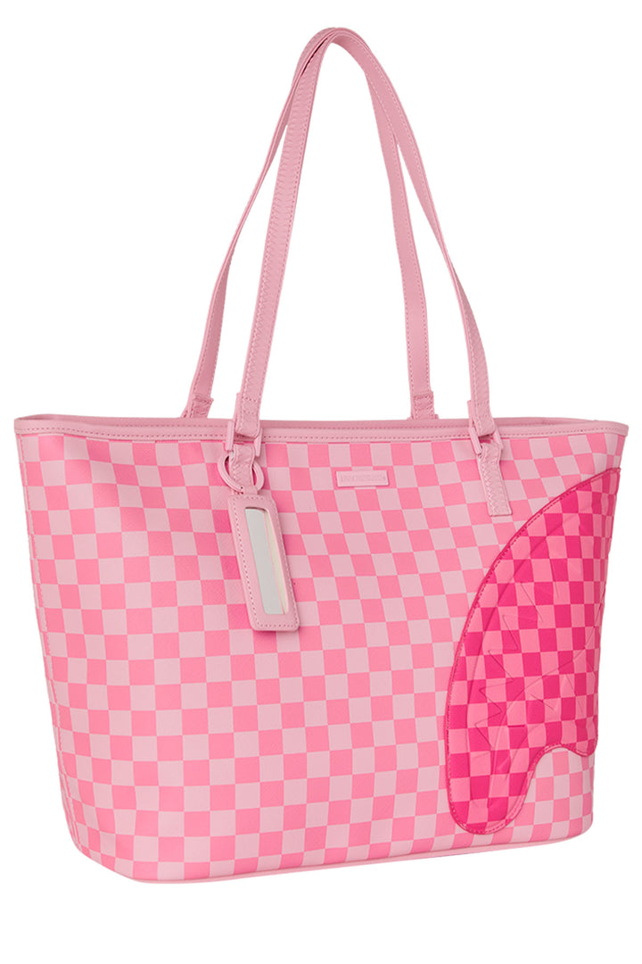 Sprayground Sugar Drip Candy Bite Tote In Pink