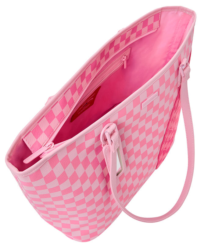 Sprayground Sugar Drip Candy Bite Tote In Pink