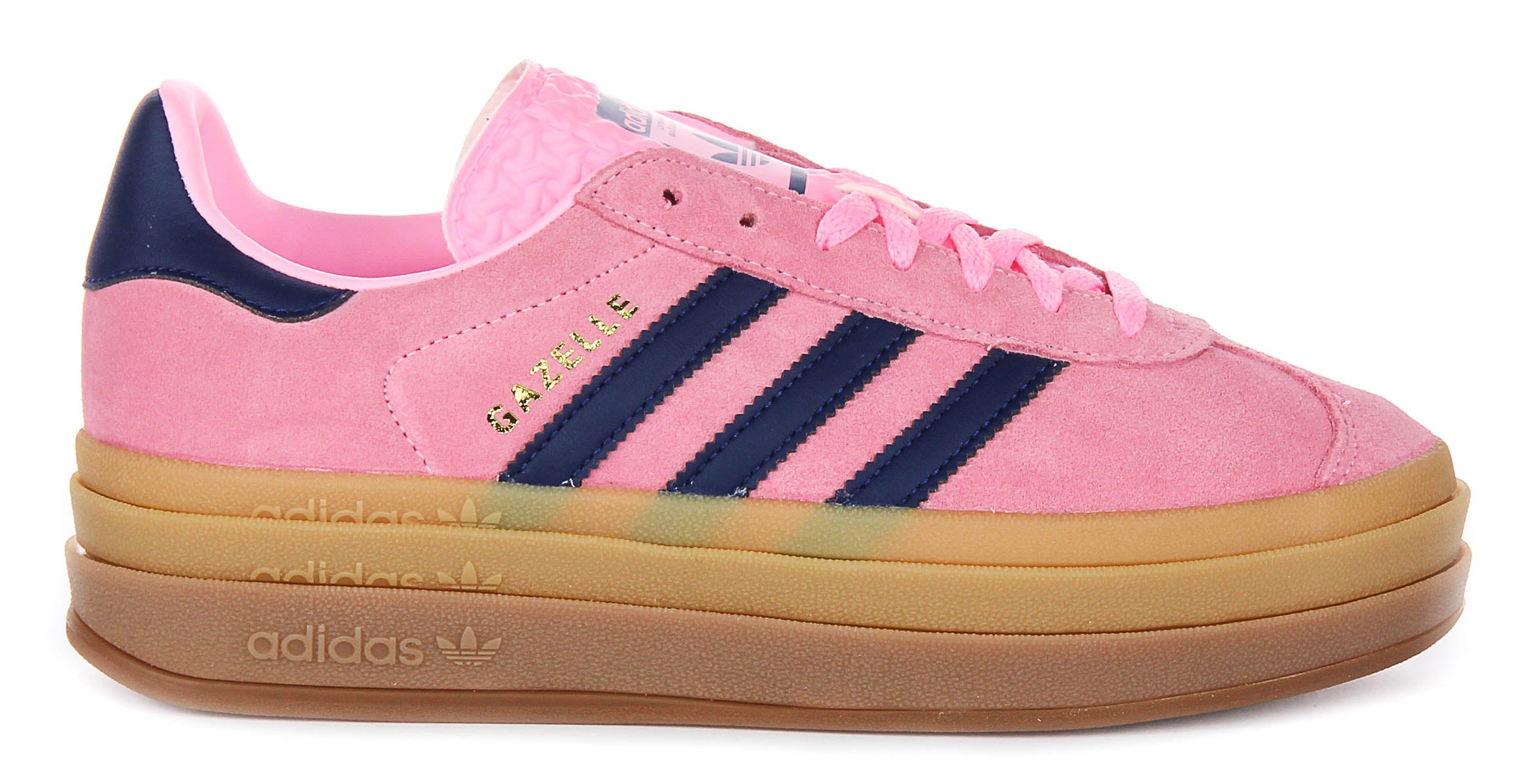 pink gazelle adidas platform