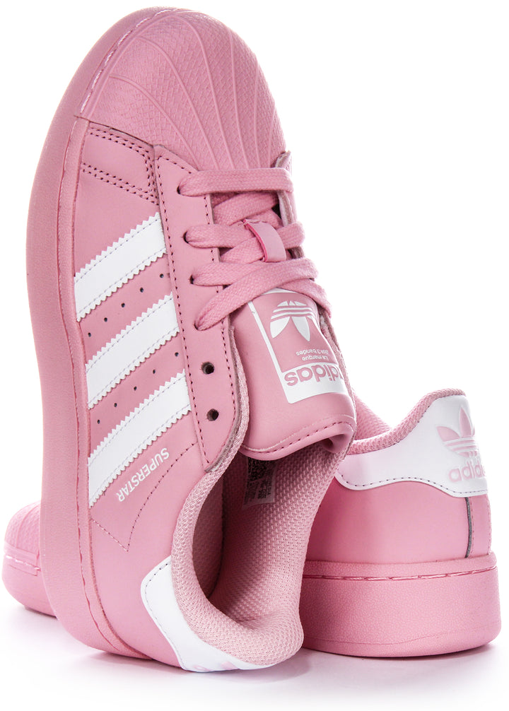 Adidas Superstar XLG In Pink White For Women