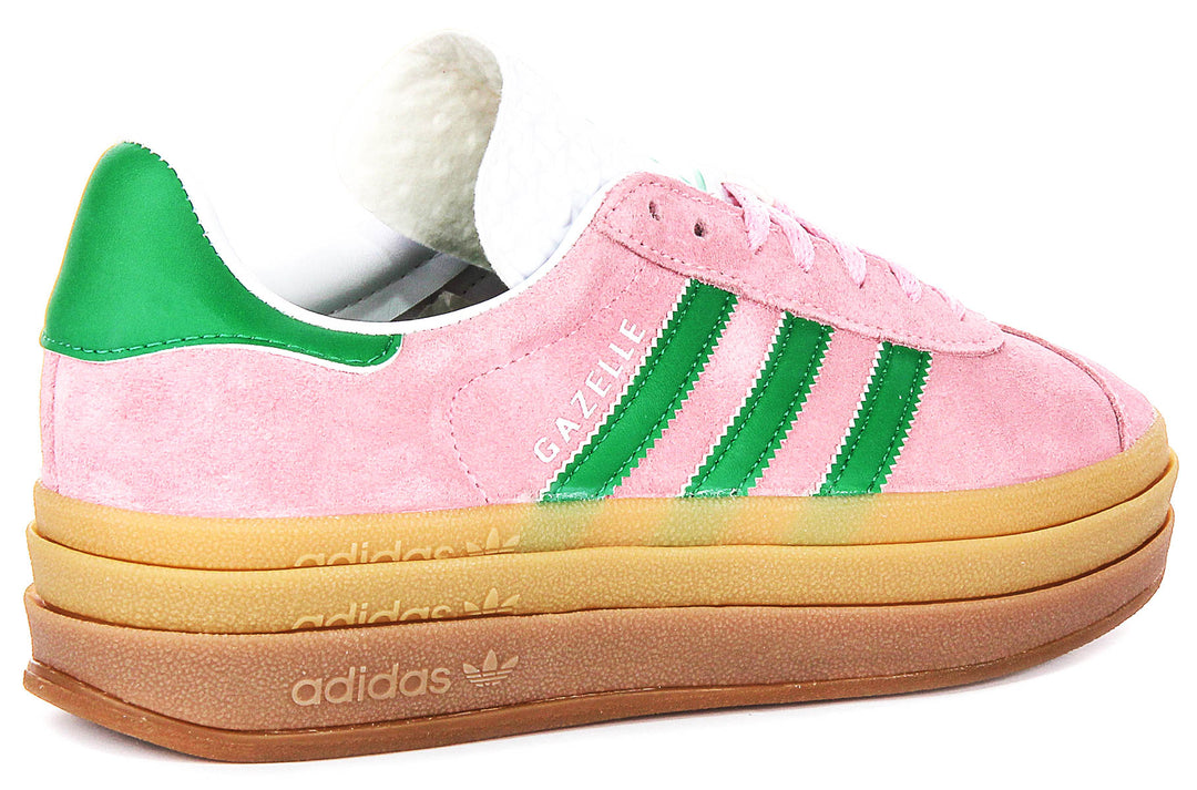 Adidas Gazelle Bold W In Pink Green for Women