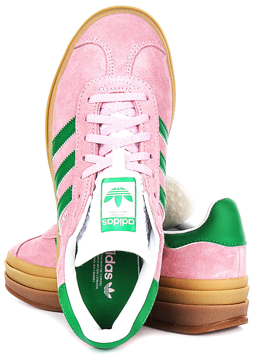 Adidas Gazelle Bold W In Pink Green for Women