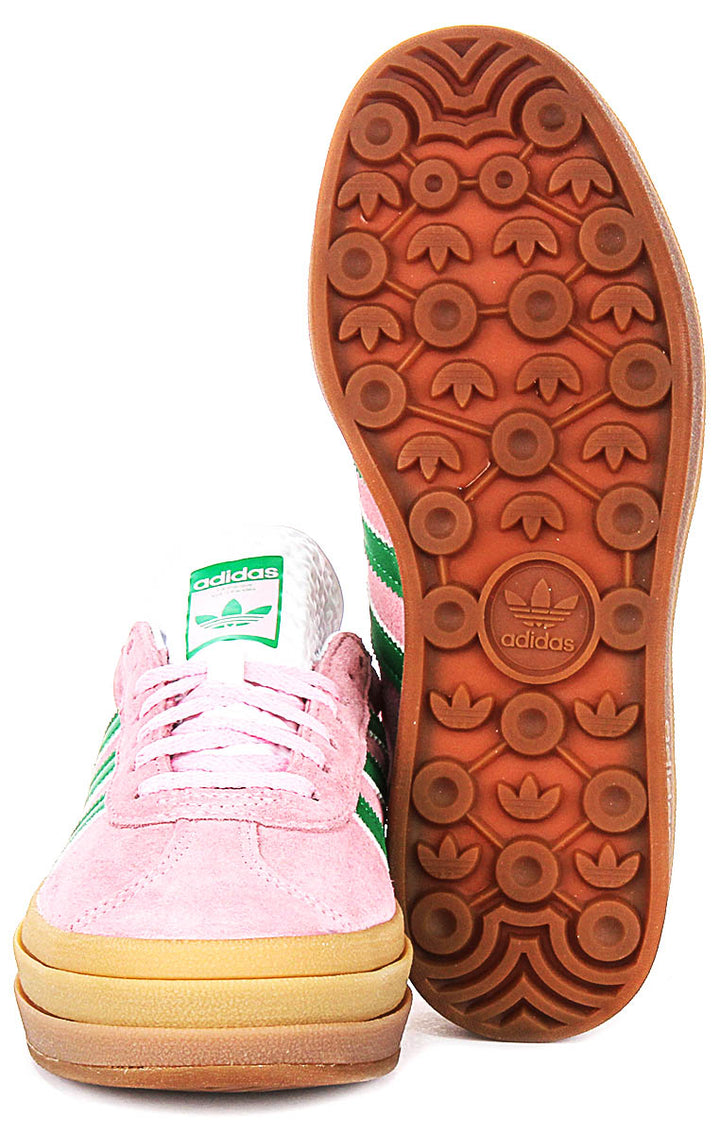 Adidas Gazelle Bold W In Pink Green for Women