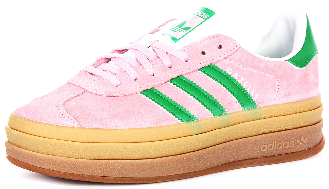 Adidas Gazelle Bold W In Pink Green for Women