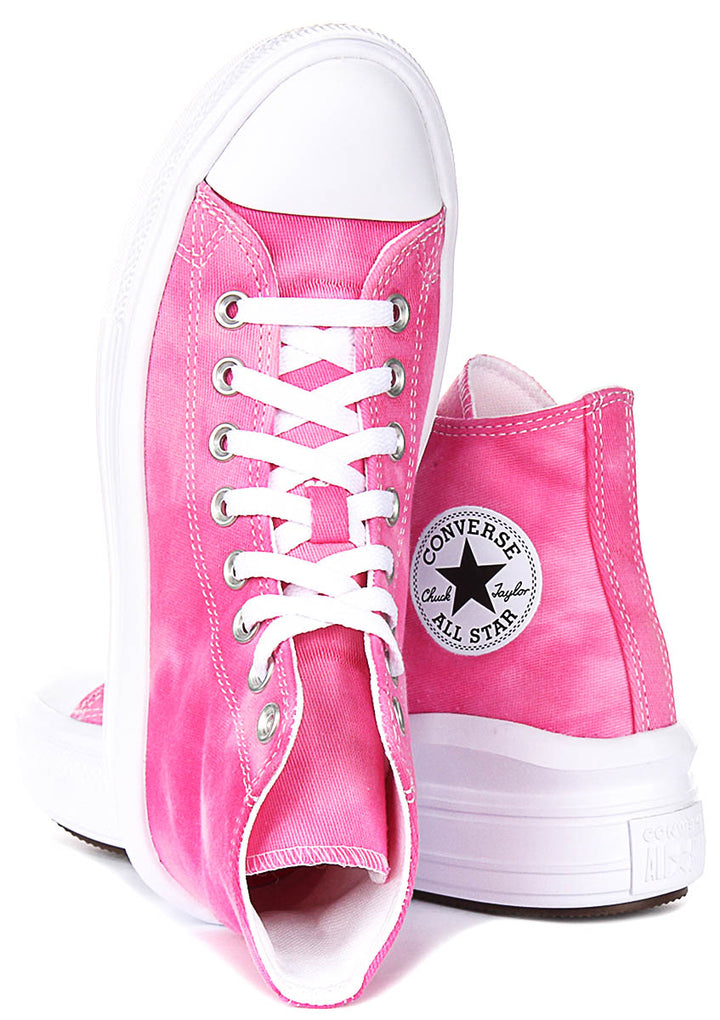 Converse All Star Move A11817C In Pink White For Junior