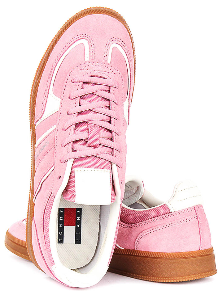Tommy Greenwich Edge In Pink White For Women