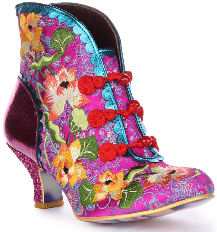 Irregular Choice Lotus Eater In Pink Multi For Women