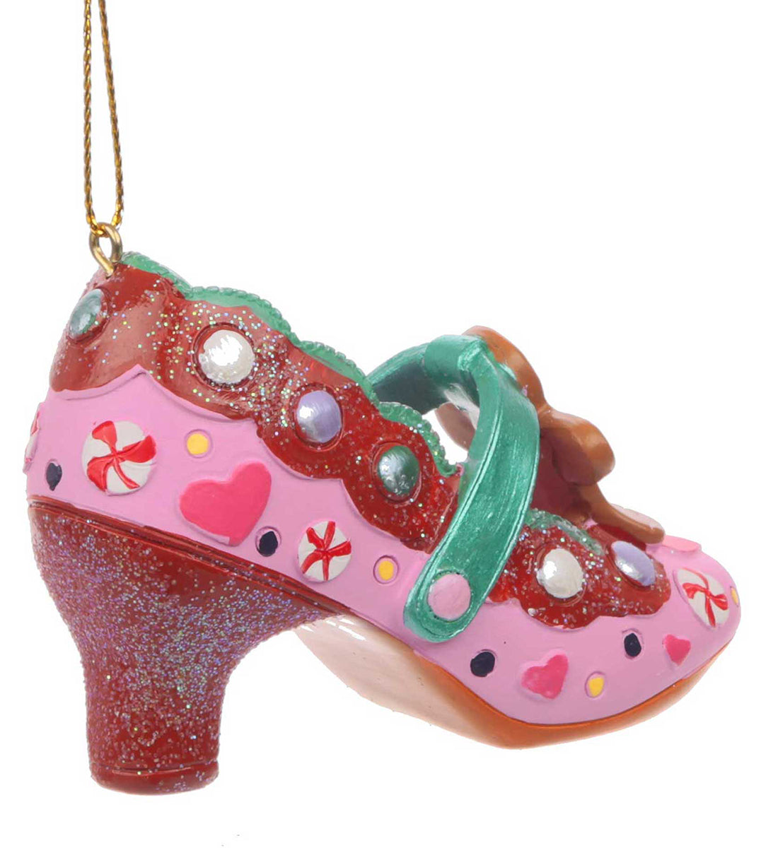 Irregular Choice Sweet Ginger In Pinkmulti Christmas Bauble