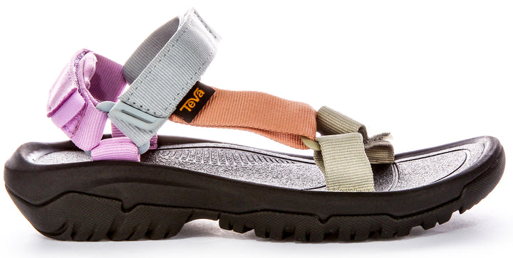 Teva Hurricane XLT2 Quick Dry Webbing Strap Hiking Sandalias veganas para mujer en rosa multicolor