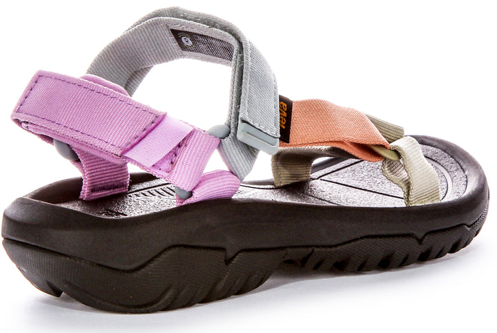 Teva Hurricane XLT2 Quick Dry Webbing Strap Hiking Sandalias veganas para mujer en rosa multicolor