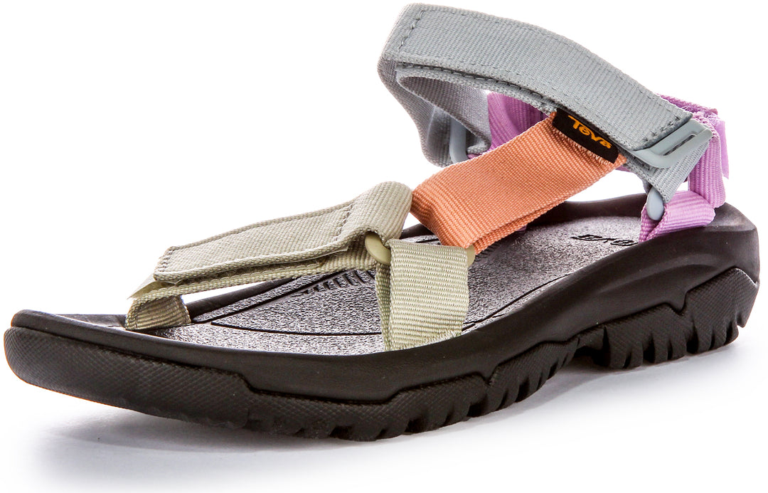 Teva Hurricane XLT2 Quick Dry Webbing Strap Hiking Sandalias veganas para mujer en rosa multicolor