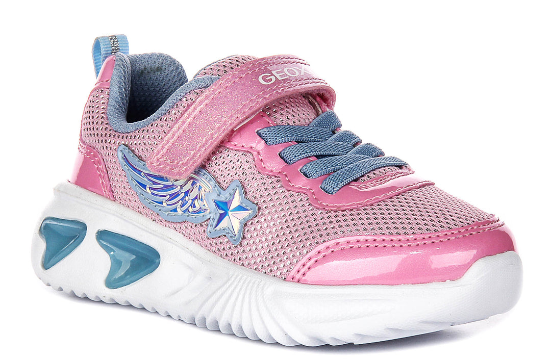 Geox J Assister G B In Pinkmulti For Kids