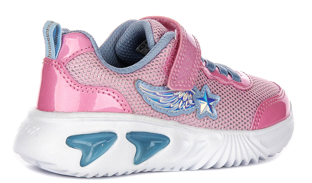 Geox J Assister G B In Pinkmulti For Kids