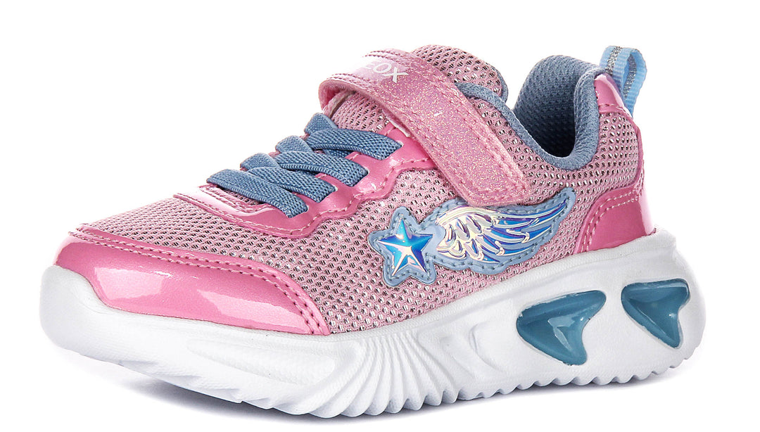 Geox J Assister G B In Pinkmulti For Kids