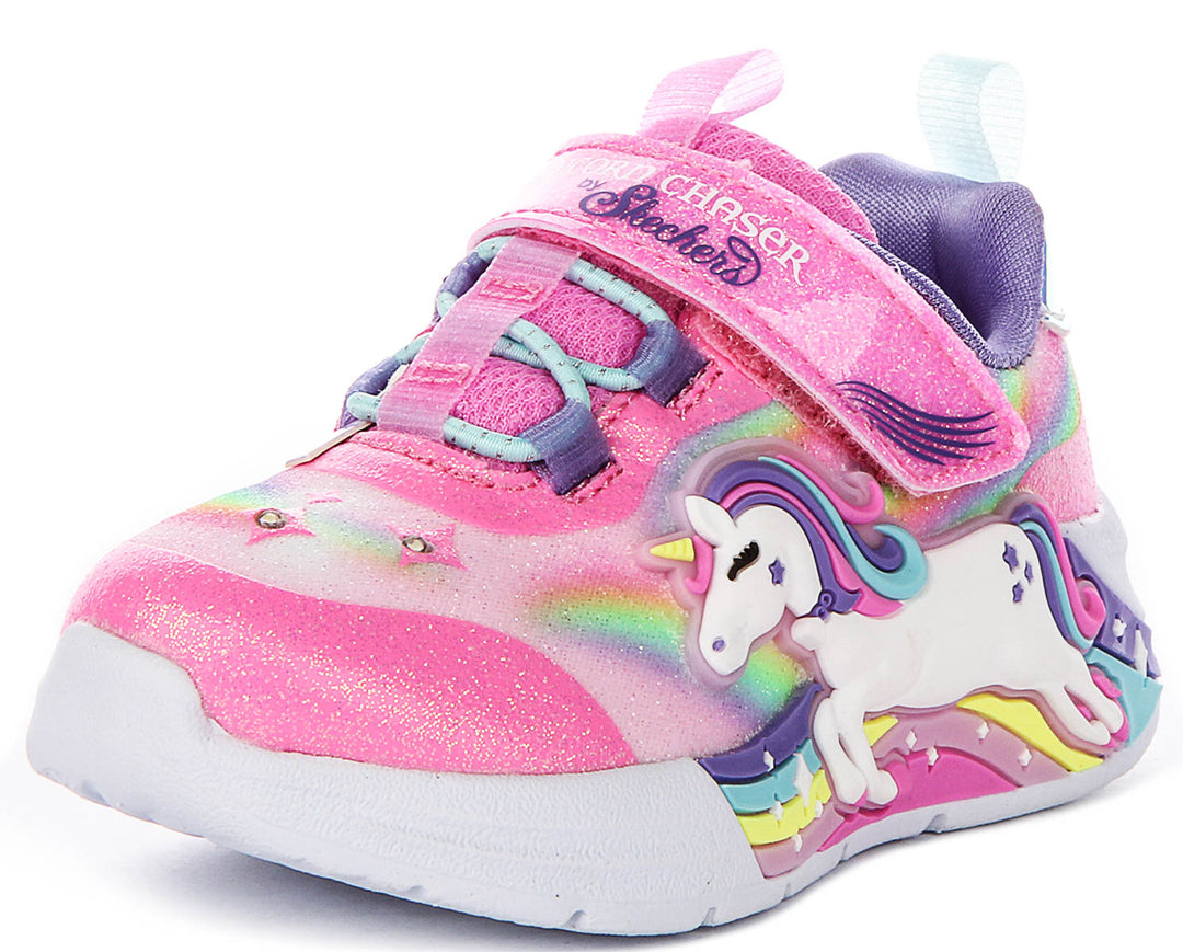Skechers Unicorn Chaser In Pinkmulti For Toddler
