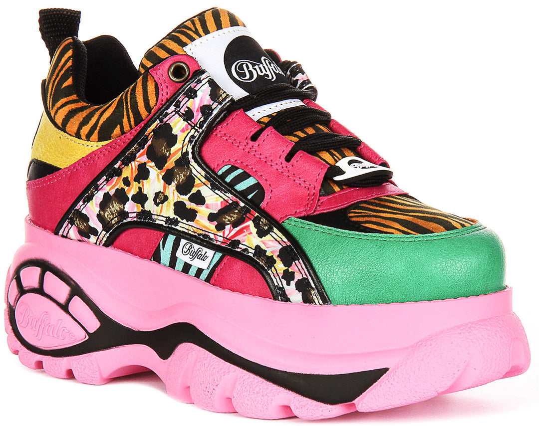 Buffalo 1339-14 Rev In Pink Multi For Women