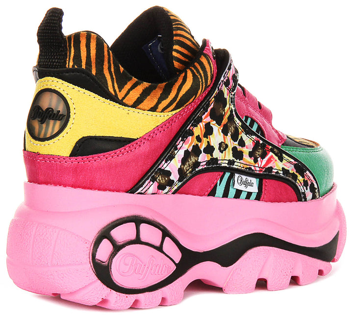 Buffalo 1339-14 Rev In Pink Multi For Women
