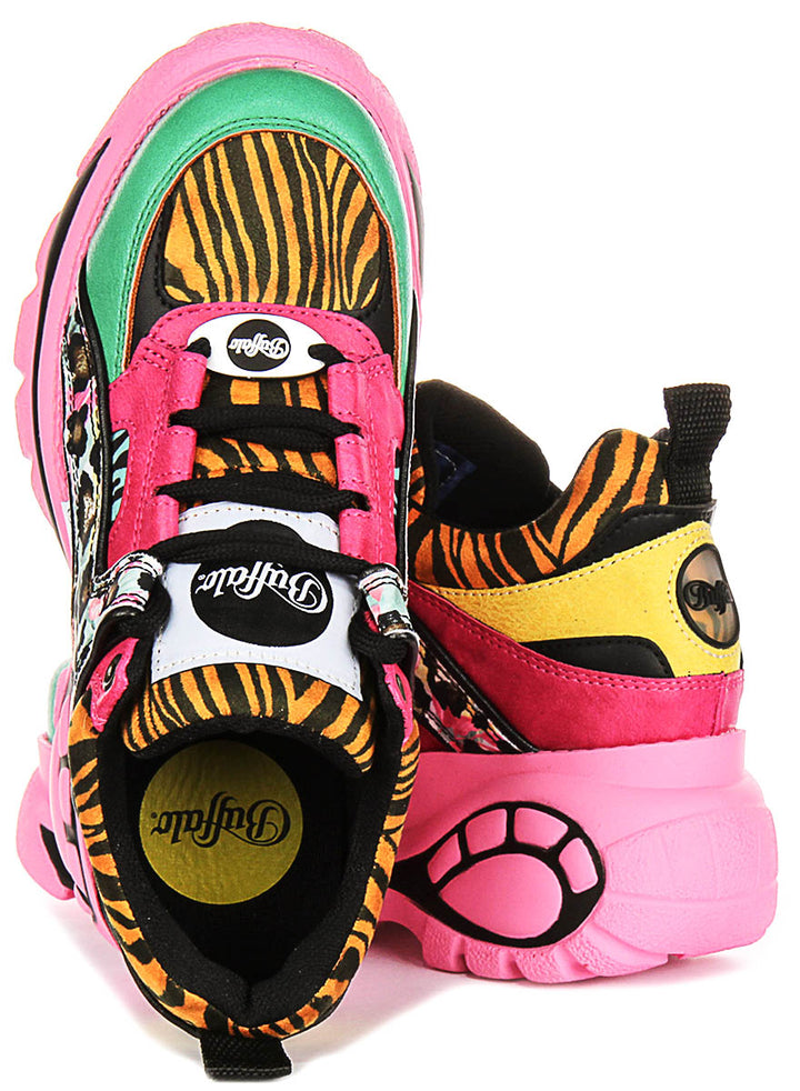 Buffalo 1339-14 Rev In Pink Multi For Women