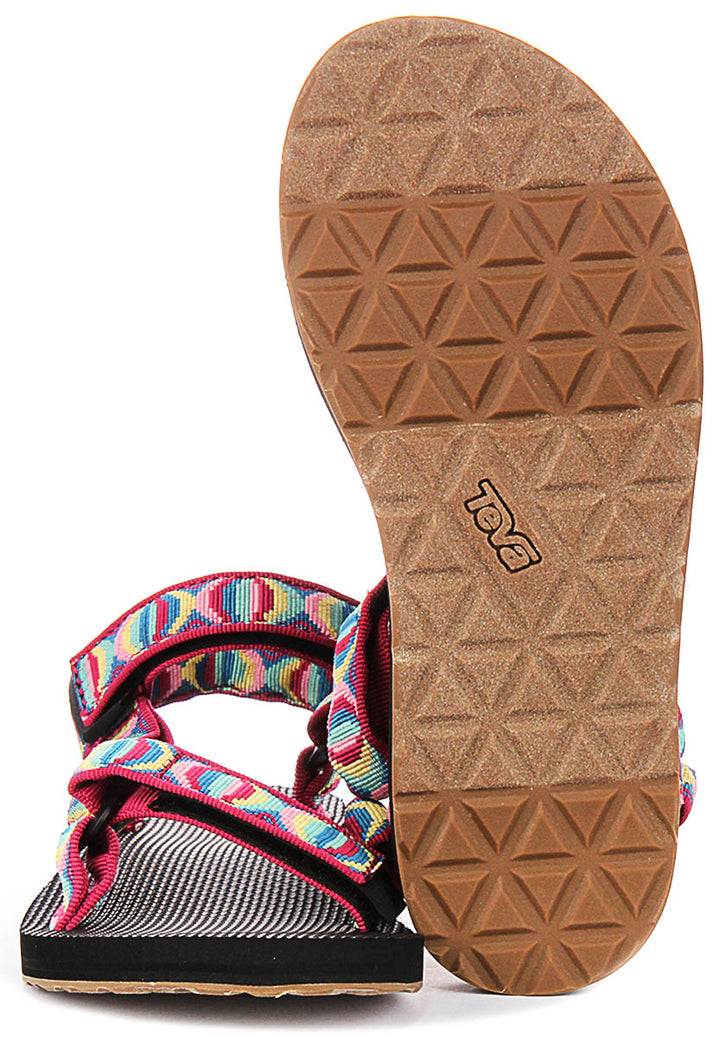 Teva Original Universal In Pink Multi For Women