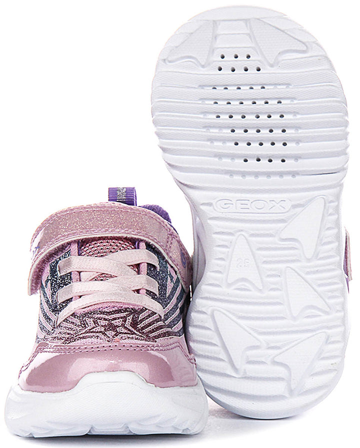 Geox J Assister G B In Pinkmulti For Kid
