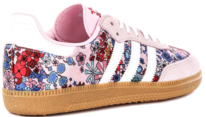Adidas Samba OG X Liberty Print In Pinkmulti For Junior