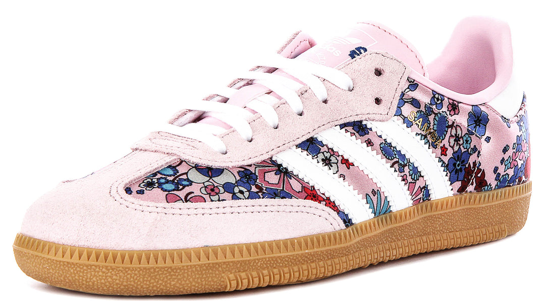 Adidas Samba OG X Liberty Print In Pinkmulti For Junior