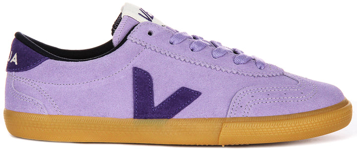 Veja Volley Suede In Purple For Women