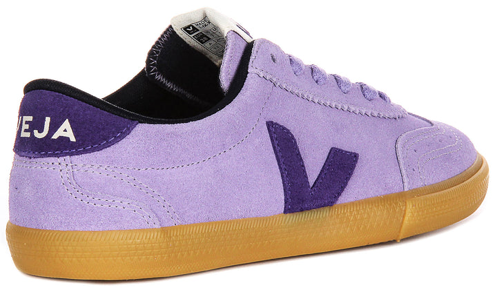 Veja Volley Suede In Purple For Women