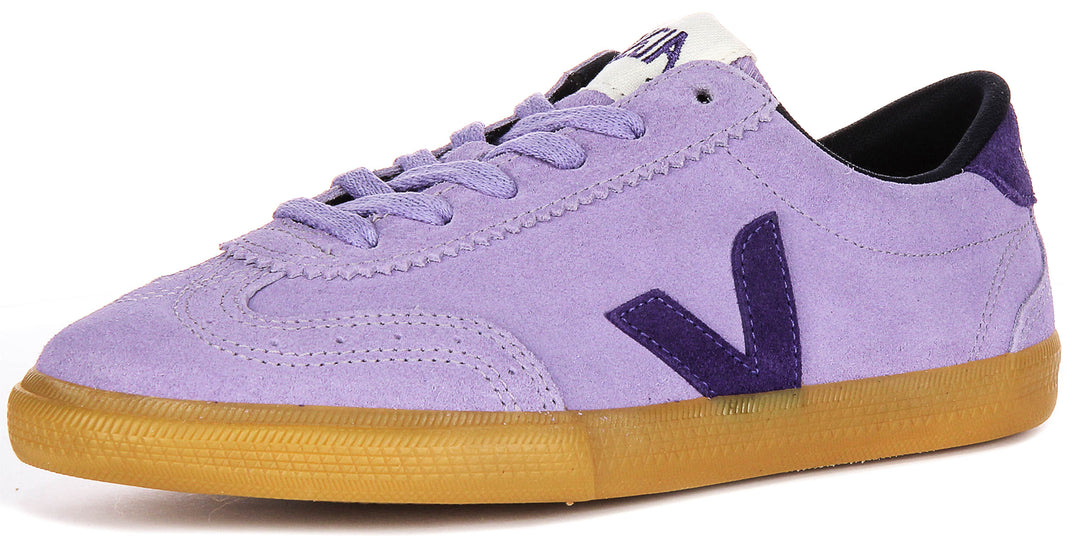 Veja Volley Suede In Purple For Women