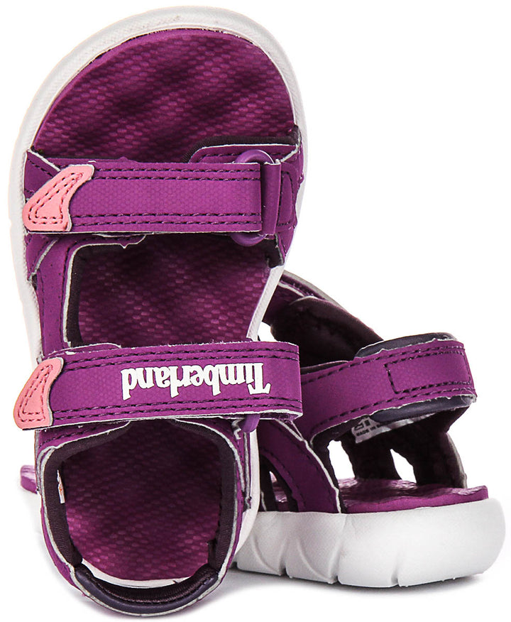Timberland Perkins Row Backstrap A5M2D In Purple For Toddler