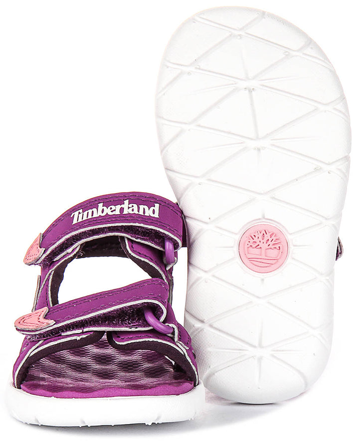 Timberland Perkins Row Backstrap A5M2D In Purple For Toddler