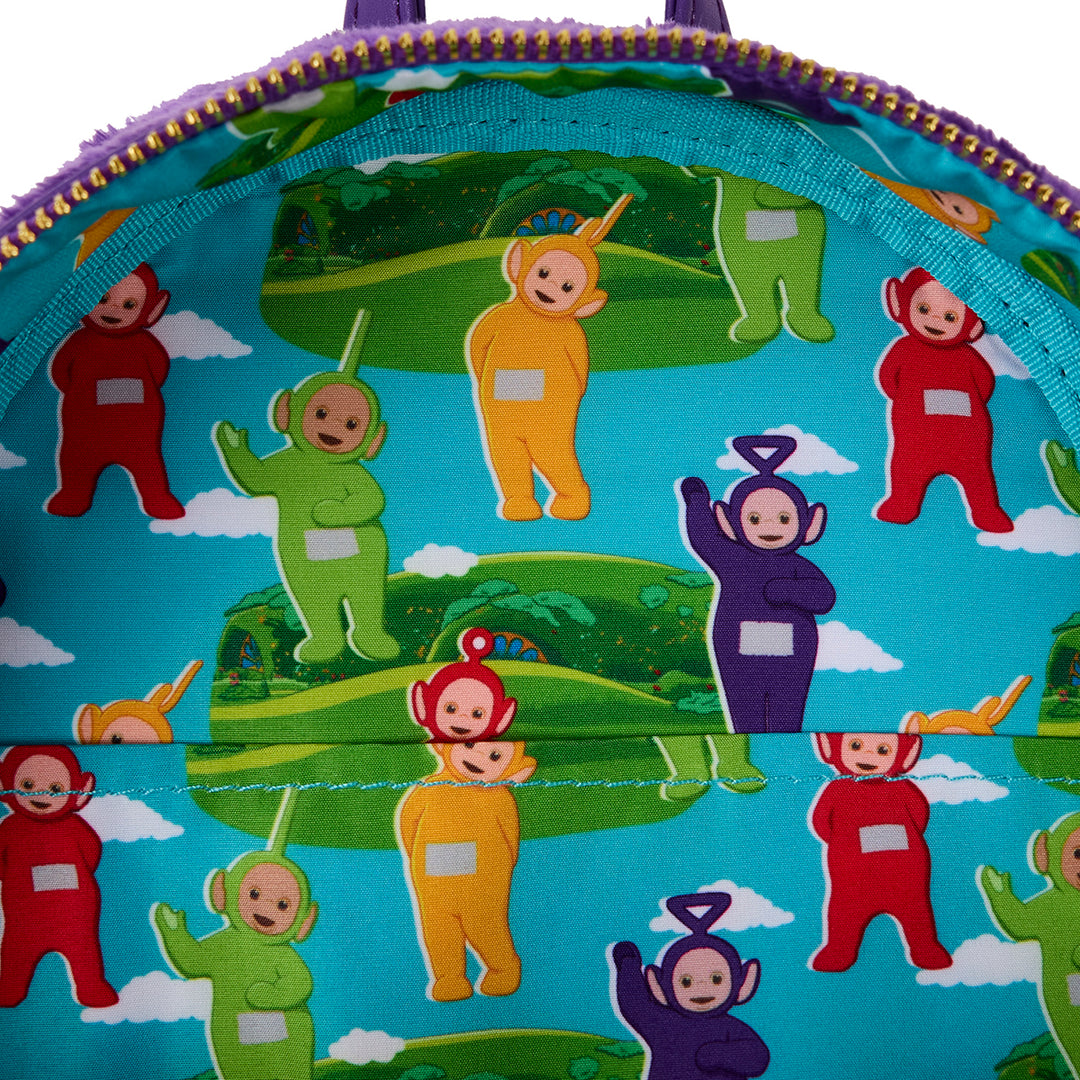 Loungefly Teletubbies Tinky Winky Mini Backpack In Purple