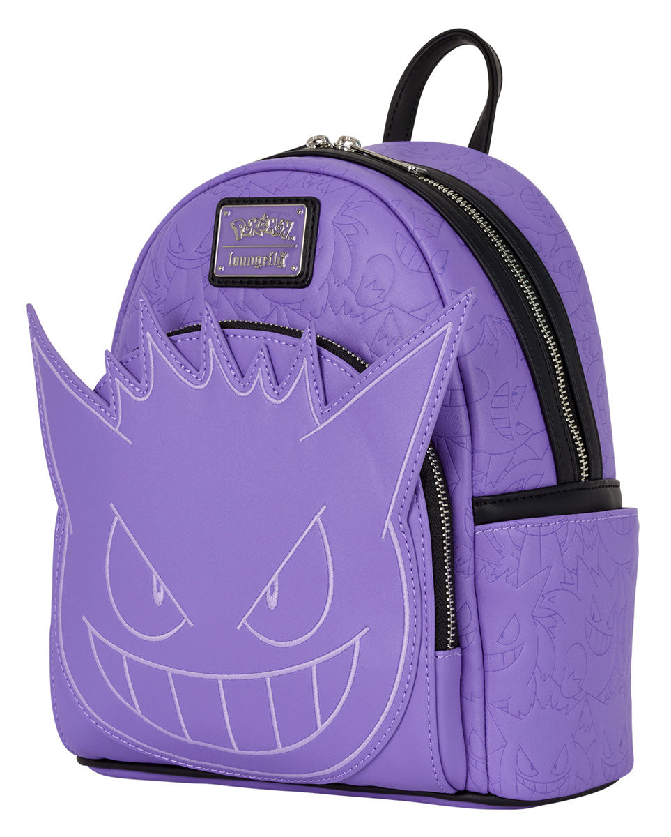 Loungefly Pokemon Gengar In Purple Backpack