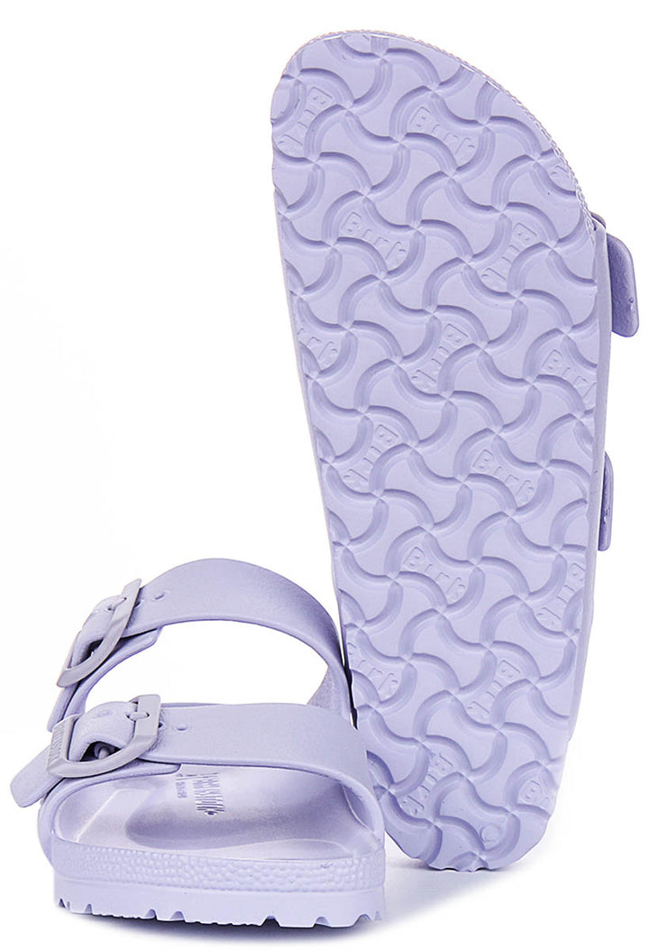 Birkenstock Arizona Eva In Purple Fog | Narrow Fit