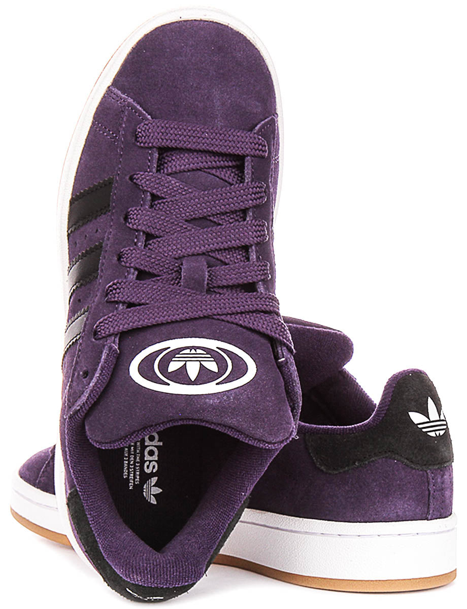 adidas Originals Junior Campus 00S Trainers - Purple In Aur Plum/Core Black/Ftwr White adidas Originals Junior Campus 00S Trainers - Purple In Aur Plum/Core Black/Ftwr White