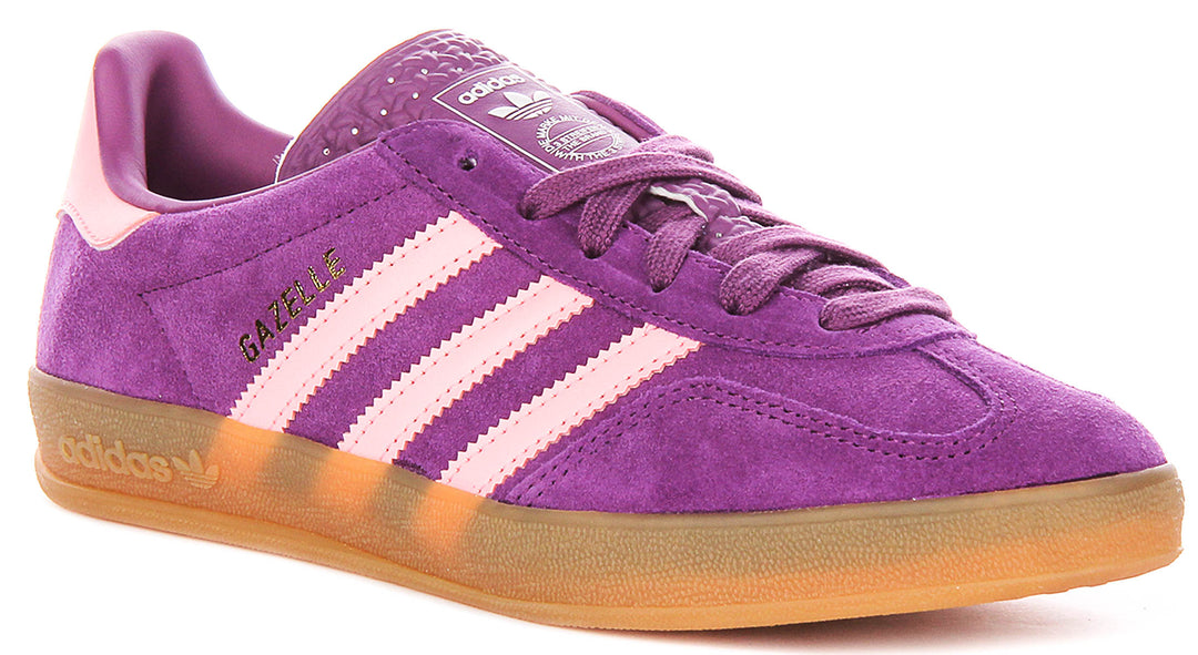 adidas Originals Gazelle Indoor Junior - Purple adidas Originals Gazelle Indoor Junior - Purple