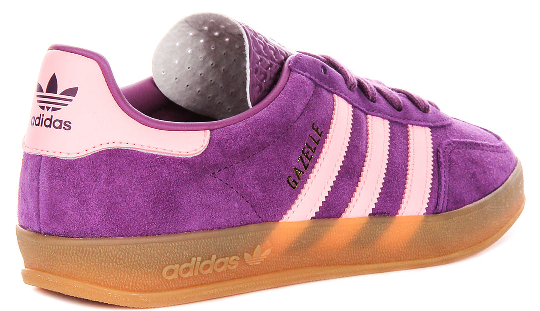 Adidas Gazelle Indoor In Purple For Youth