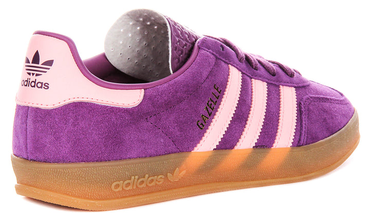 Adidas Gazelle Indoor In Purple For Youth