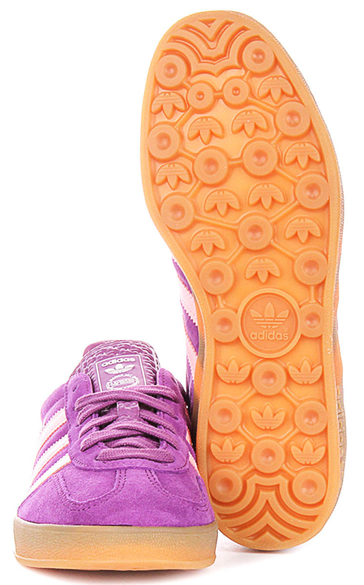 Adidas Gazelle Indoor In Purple For Youth