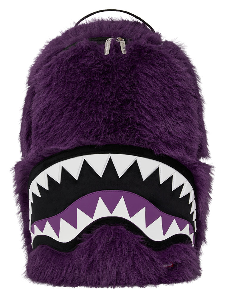 Sprayground Furry Cray Purple Backpack In Purple