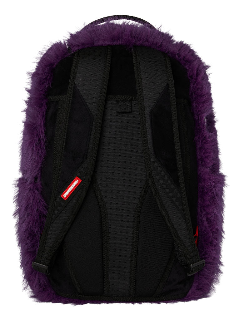Sprayground Furry Cray Purple Backpack In Purple