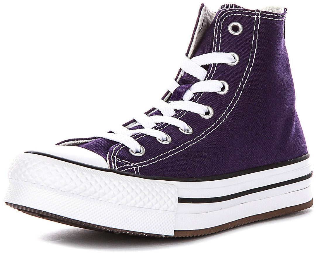 Converse A15863C In Purple For Kid