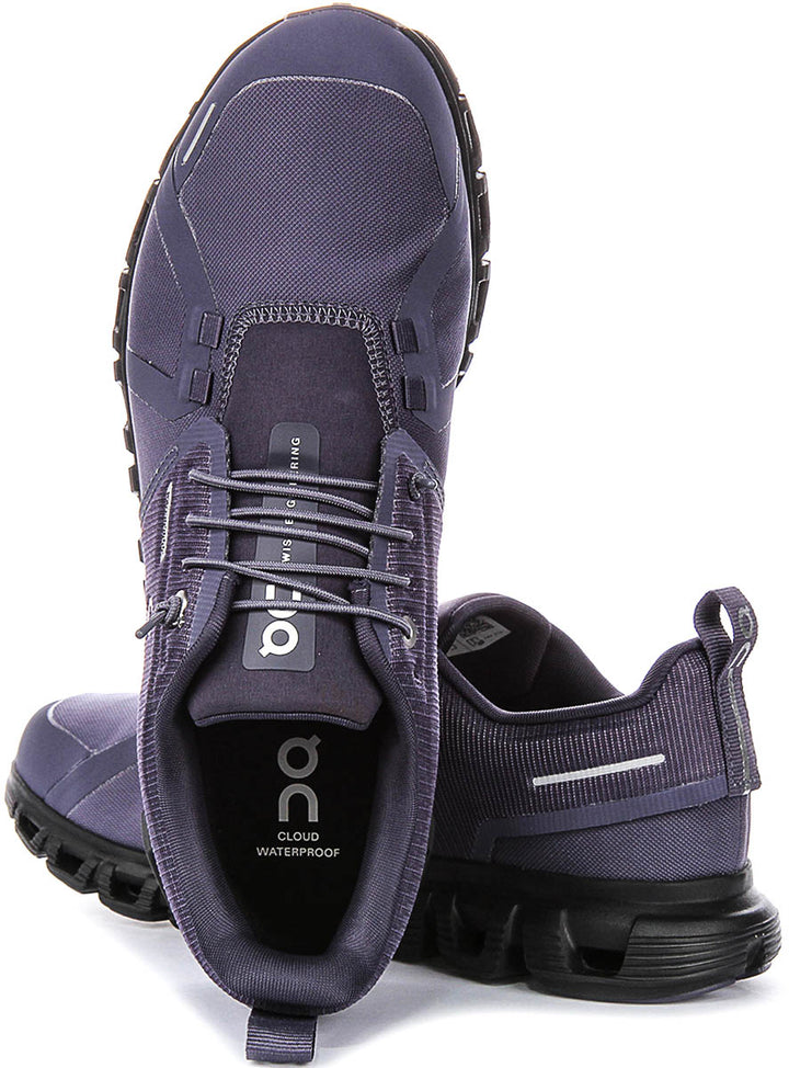 On Running Cloud 6 Waterproof In Flint Black For Men