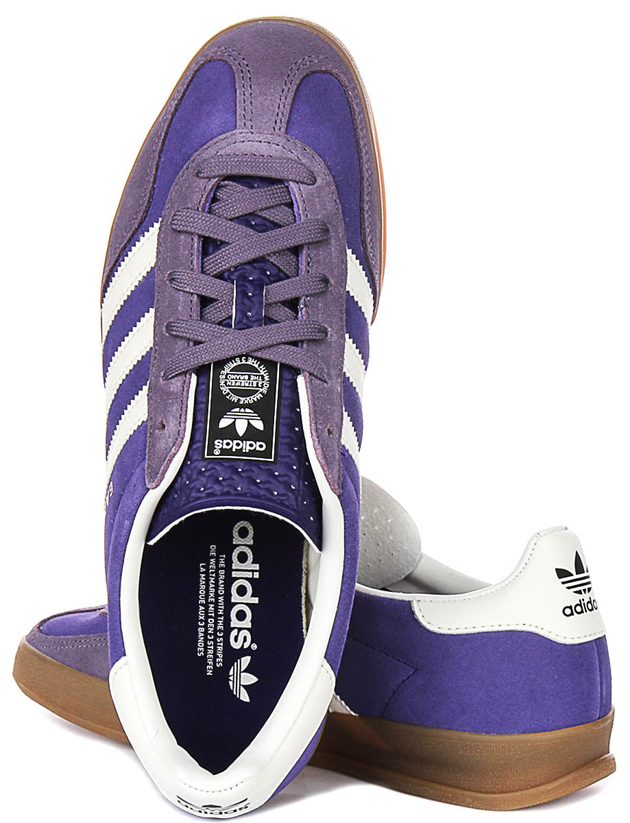 adidas Gazelle Indoor, Collegiate Purple / Cloud White / Shadow Violet adidas Gazelle Indoor, Collegiate Purple / Cloud White / Shadow Violet