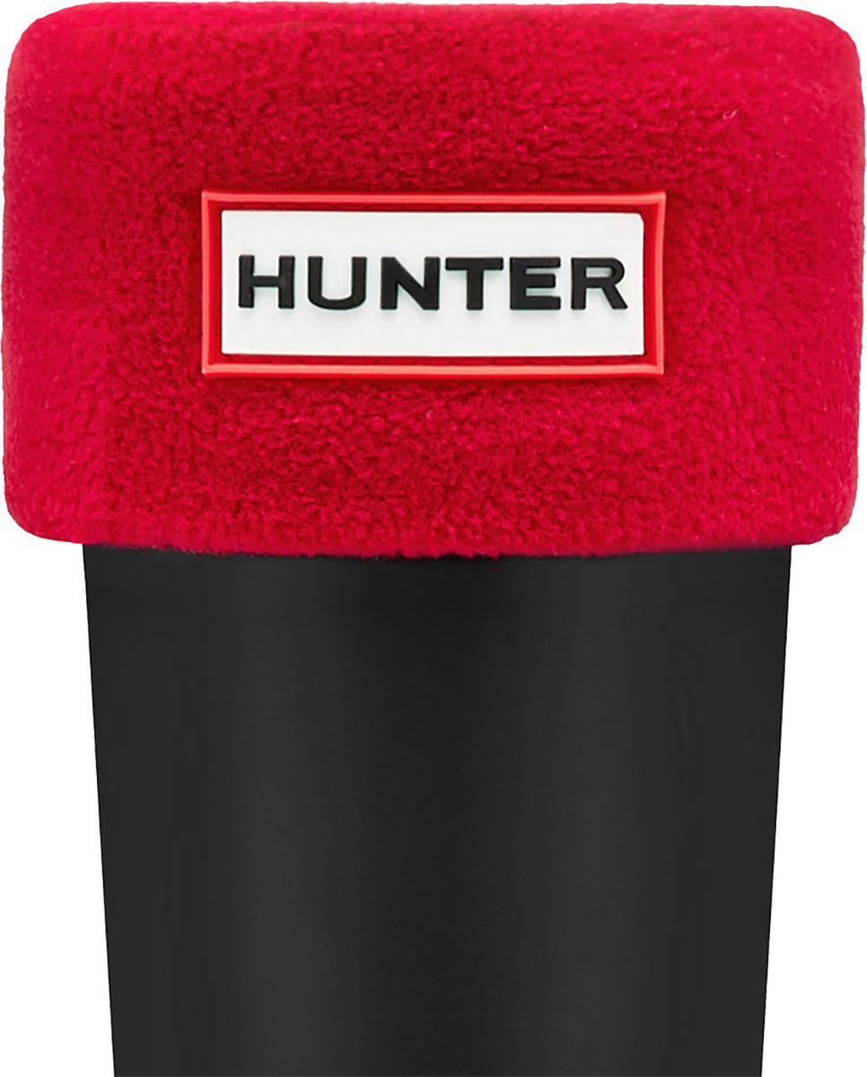 Hunter Original Chaussettes courtes en polyestere pour enfants en rouge