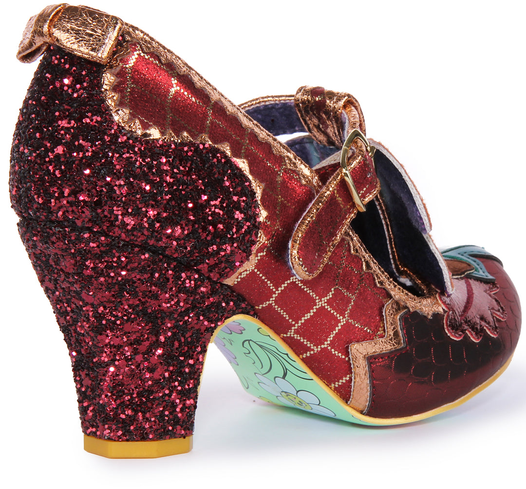 Irregular Choice Feeling Foxy In Red For Women