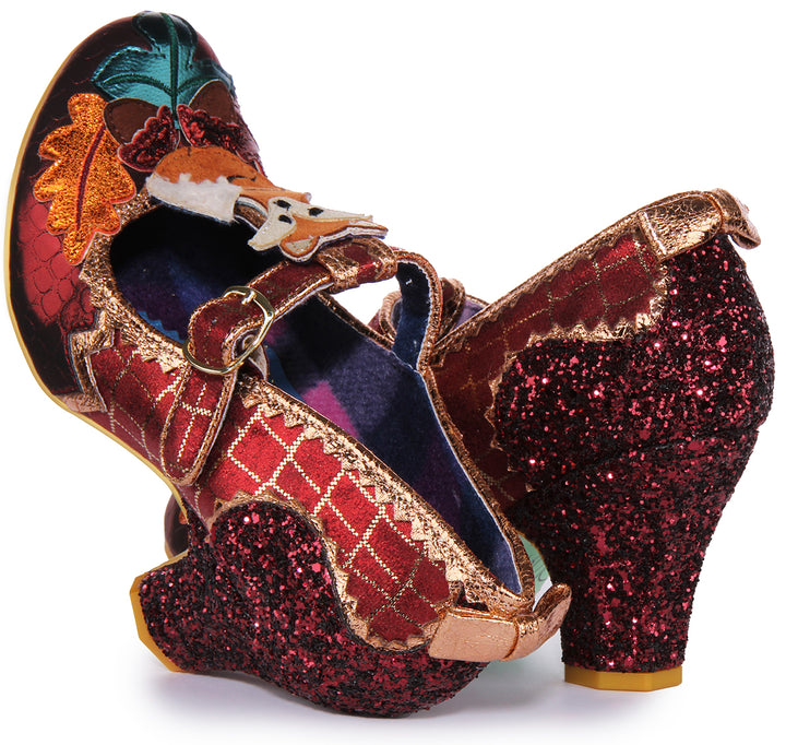 Irregular Choice Feeling Foxy In Red For Women